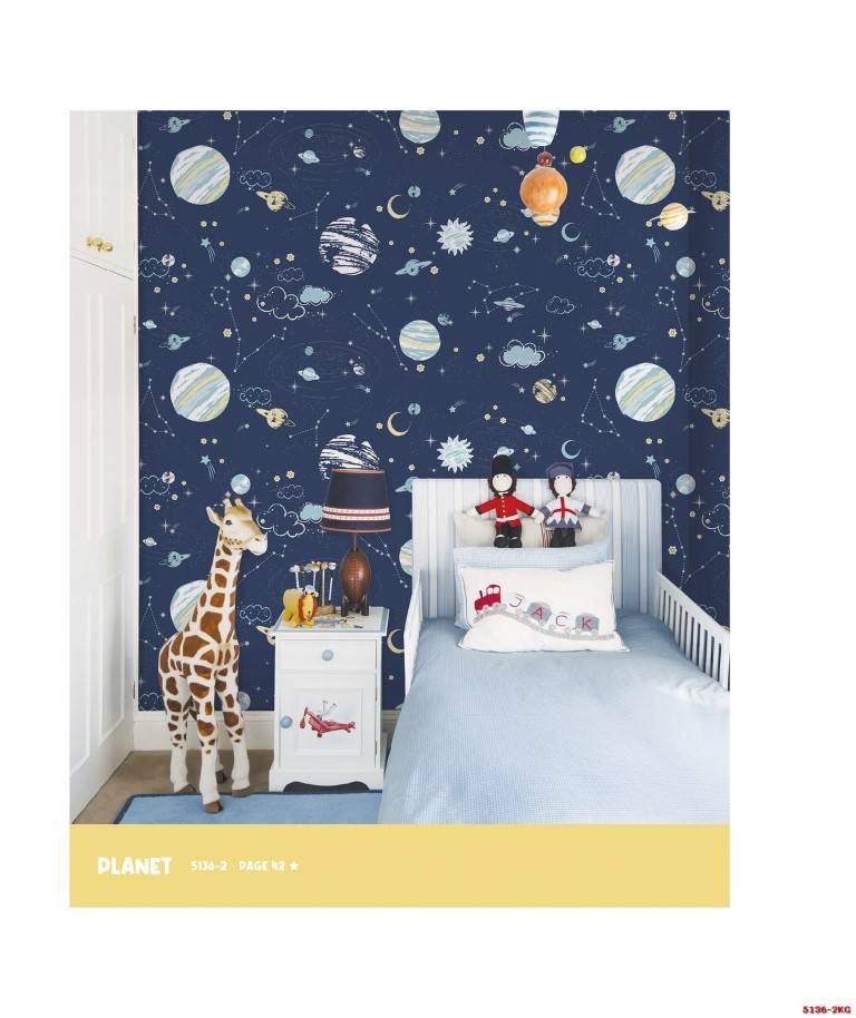 Giấy Dán Tường Trẻ Em DREAMWORLD 5136-2 5136 2KG